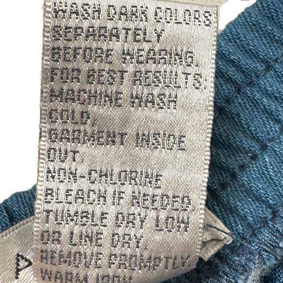 Napa Valley Crop Pants Pull On Embroidered Floral Accent Pockets Medium Petite - Picture 10 of 11